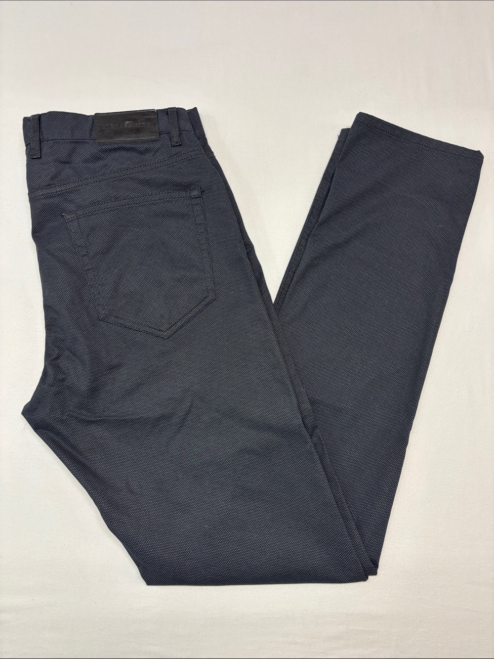 Michael Kors Men's Navy Straight-Leg Pants work work Office business party 249